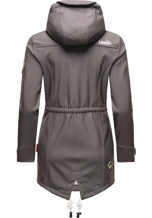 Marikoo Funktionsmantel »Zimtzicke« Softshell Parka mit Kapuze