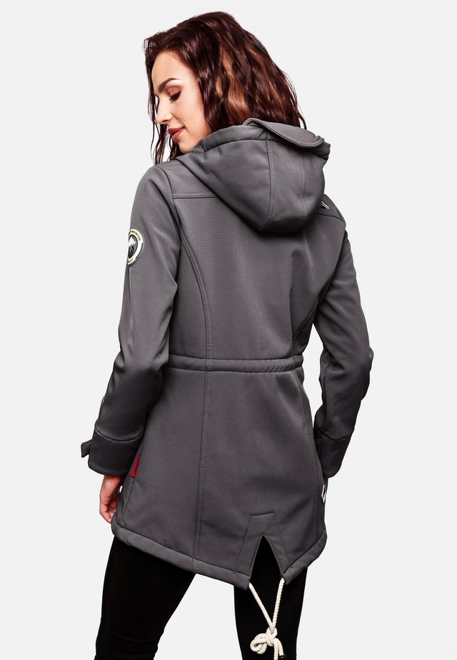 Marikoo Funktionsmantel »Zimtzicke« Softshell Parka mit Kapuze