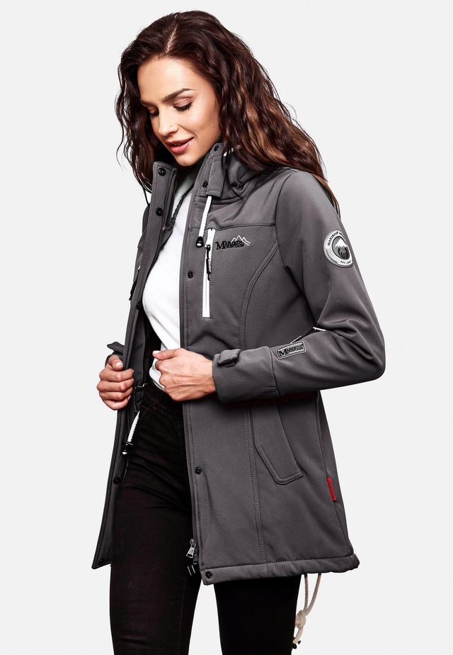 Marikoo Funktionsmantel »Zimtzicke« Softshell Parka mit Kapuze