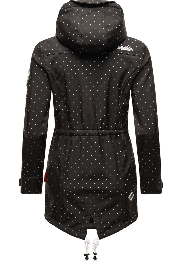 Marikoo Funktionsmantel »Zimtzicke« Softshell Parka mit Kapuze
