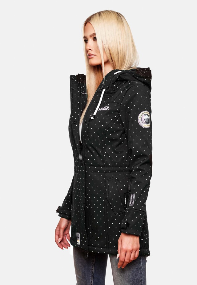 Marikoo Funktionsmantel »Zimtzicke« Softshell Parka mit Kapuze