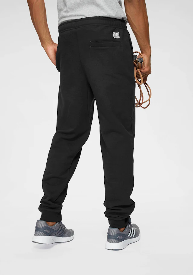 Bruno Banani Jogginghose »Loose Fit« lockerer Fit, mit elastischem Rippbündchen am Beinabschluss