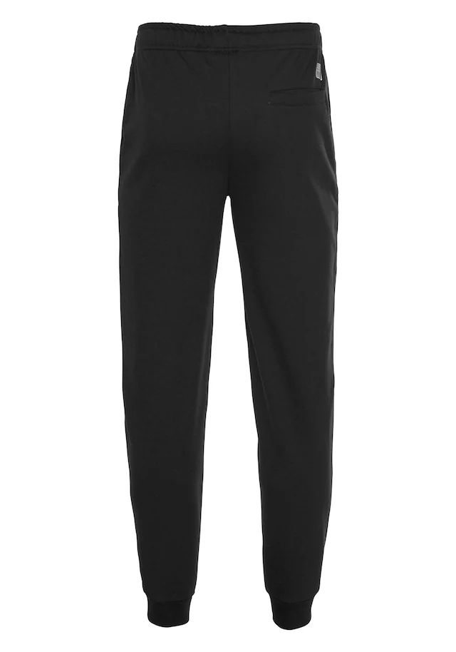Bruno Banani Jogginghose »Loose Fit« lockerer Fit, mit elastischem Rippbündchen am Beinabschluss