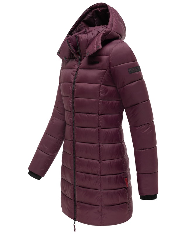 Marikoo Steppmantel »Abendsternchen« zeitloser Wintermantel mit schmaler Steppung