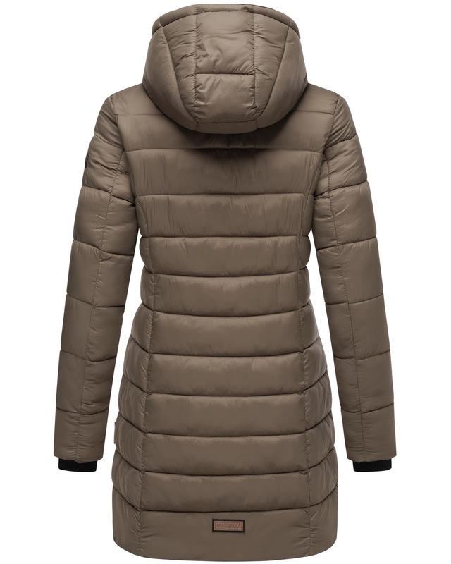 Marikoo Steppmantel »Abendsternchen« zeitloser Wintermantel mit schmaler Steppung