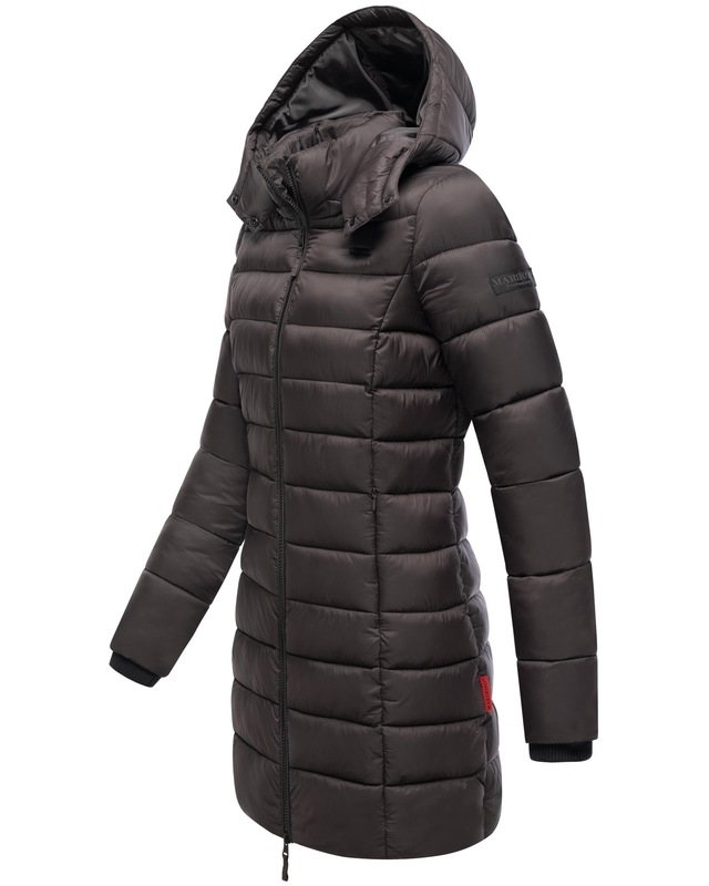Marikoo Steppmantel »Abendsternchen« zeitloser Wintermantel mit schmaler Steppung