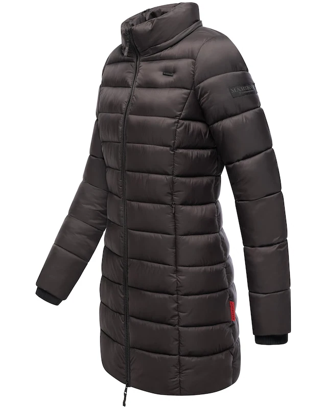 Marikoo Steppmantel »Abendsternchen« zeitloser Wintermantel mit schmaler Steppung