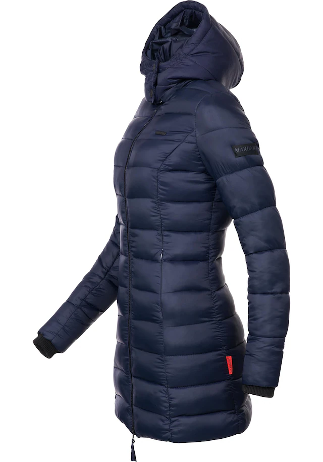 Marikoo Steppmantel »Abendsternchen« zeitloser Wintermantel mit schmaler Steppung