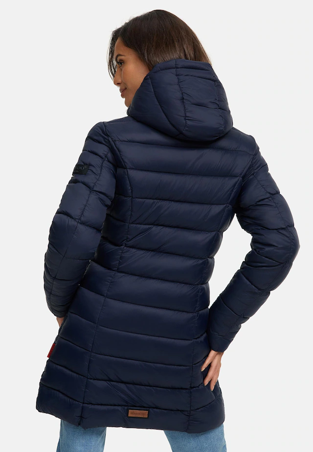 Marikoo Steppmantel »Abendsternchen« zeitloser Wintermantel mit schmaler Steppung