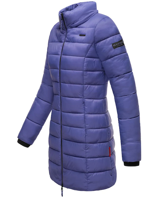 Marikoo Steppmantel »Abendsternchen« zeitloser Wintermantel mit schmaler Steppung