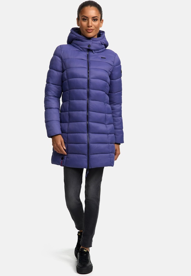 Marikoo Steppmantel »Abendsternchen« zeitloser Wintermantel mit schmaler Steppung