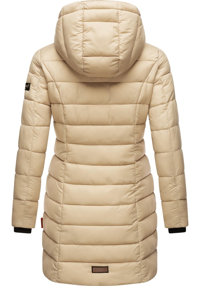 Marikoo Steppmantel »Abendsternchen« zeitloser Wintermantel mit schmaler Steppung