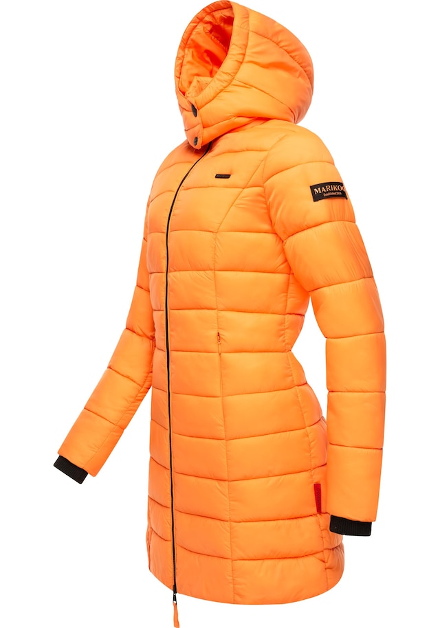 Marikoo Steppmantel »Abendsternchen« zeitloser Wintermantel mit schmaler Steppung