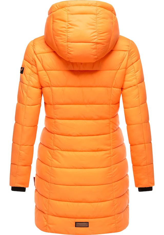 Marikoo Steppmantel »Abendsternchen« zeitloser Wintermantel mit schmaler Steppung