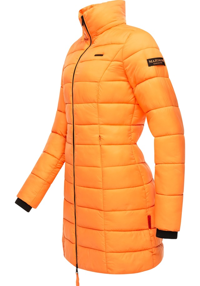 Marikoo Steppmantel »Abendsternchen« zeitloser Wintermantel mit schmaler Steppung