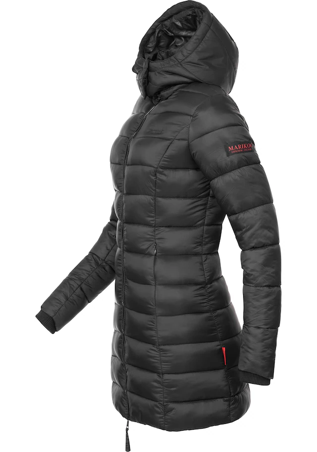 Marikoo Steppmantel »Abendsternchen« zeitloser Wintermantel mit schmaler Steppung