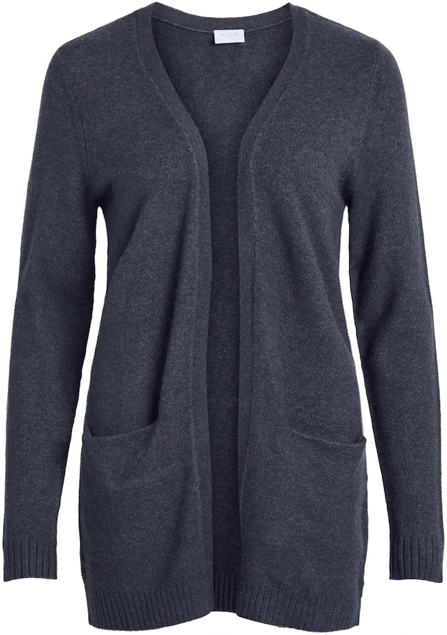 Vila Cardigan »VIRIL OPEN L/S KNIT CARDIGAN - NOOS« in offener Form