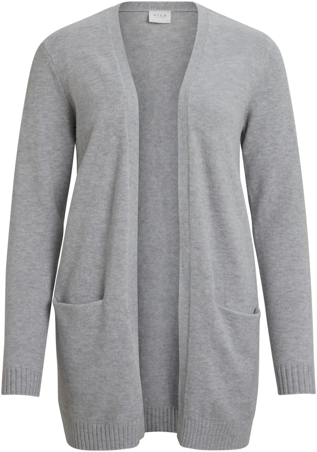 Vila Cardigan »VIRIL OPEN L/S KNIT CARDIGAN - NOOS« in offener Form