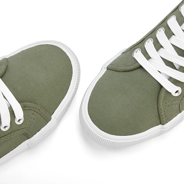 LASCANA Sneaker aus Textil, Schnürhalbschuh, Freizeitschuh, Turnschuh