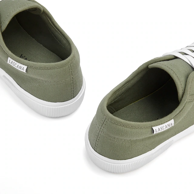 LASCANA Sneaker aus Textil, Schnürhalbschuh, Freizeitschuh, Turnschuh