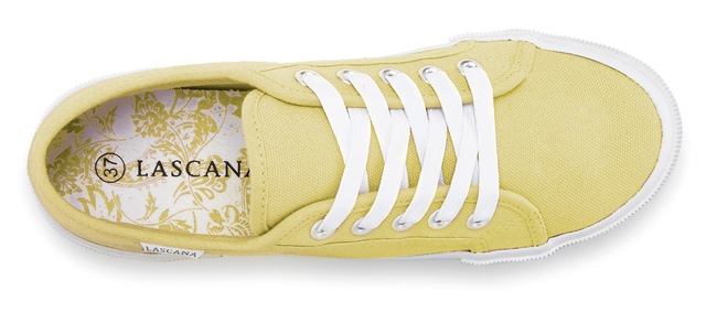 LASCANA Sneaker aus Textil, Schnürhalbschuh, Freizeitschuh, Turnschuh