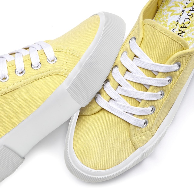 LASCANA Sneaker aus Textil, Schnürhalbschuh, Freizeitschuh, Turnschuh