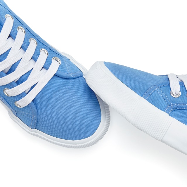 LASCANA Sneaker aus Textil, Schnürhalbschuh, Freizeitschuh, Turnschuh