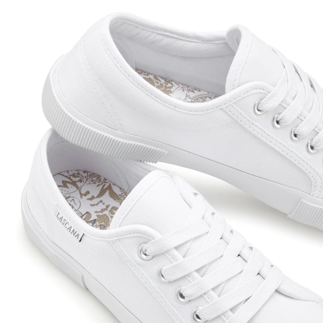 LASCANA Sneaker aus Textil, Schnürhalbschuh, Freizeitschuh, Turnschuh