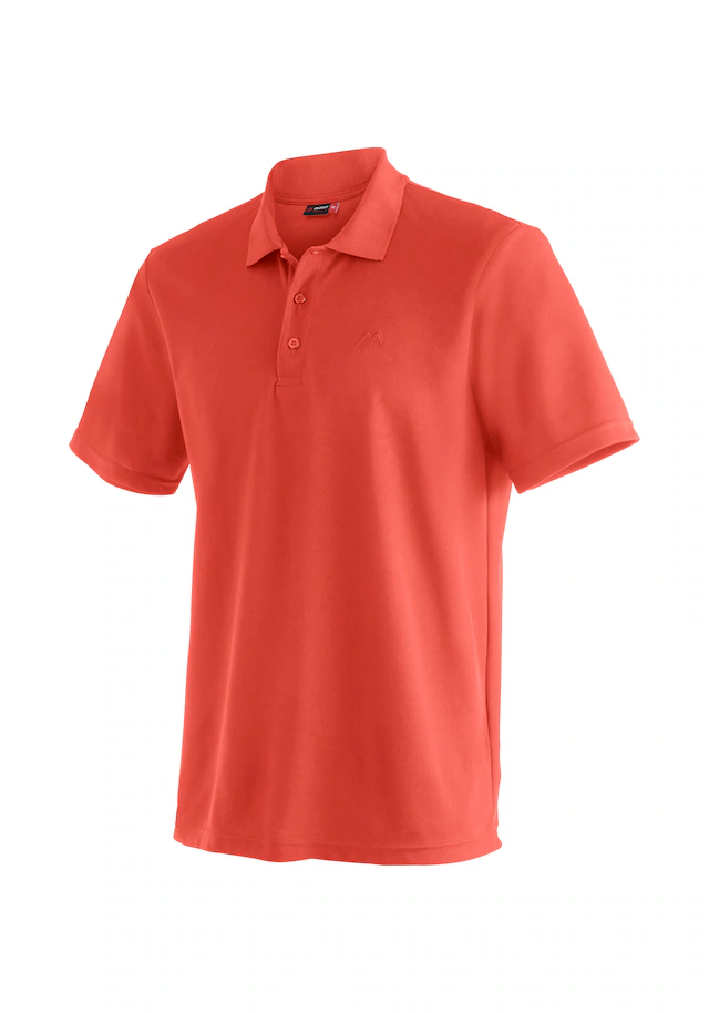 Maier Sports Poloshirt »Ulrich« Herren Polo kurzarm, leichtes Shirt, Funktionsshirt mit Kragen Reg Fit