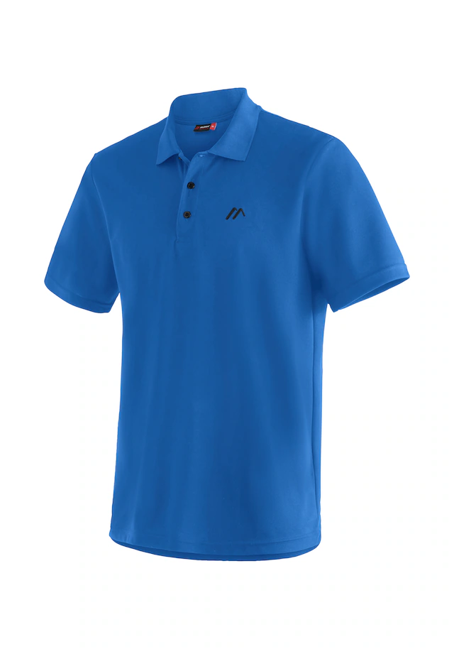 Maier Sports Poloshirt »Ulrich« Herren Polo kurzarm, leichtes Shirt, Funktionsshirt mit Kragen Reg Fit