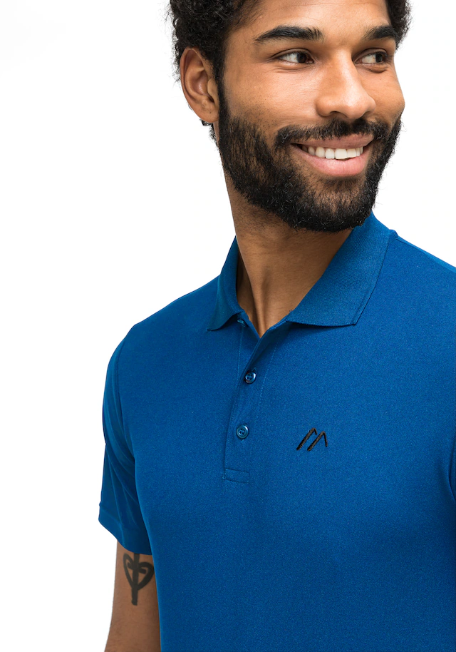 Maier Sports Poloshirt »Ulrich« Herren Polo kurzarm, leichtes Shirt, Funktionsshirt mit Kragen Reg Fit