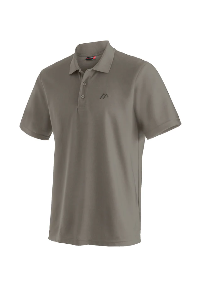 Maier Sports Poloshirt »Ulrich« Herren Polo kurzarm, leichtes Shirt, Funktionsshirt mit Kragen Reg Fit