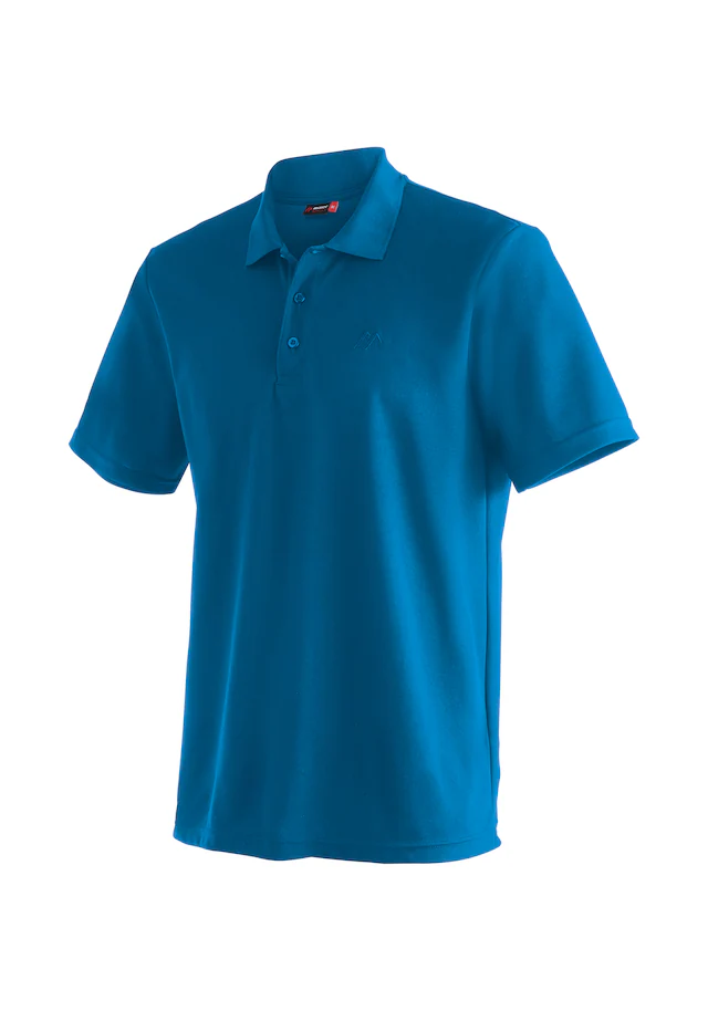 Maier Sports Poloshirt »Ulrich« Herren Polo kurzarm, leichtes Shirt, Funktionsshirt mit Kragen Reg Fit