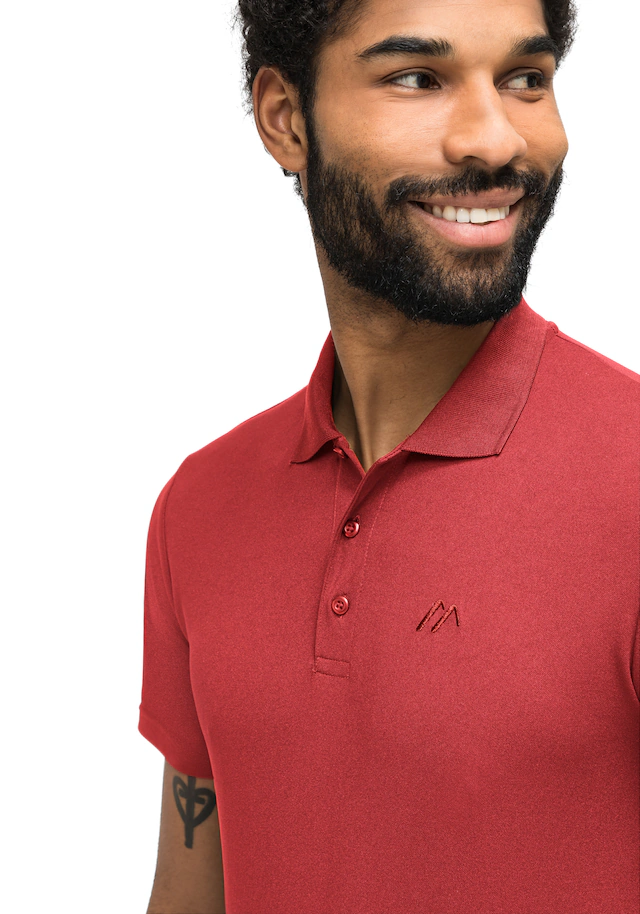 Maier Sports Poloshirt »Ulrich« Herren Polo kurzarm, leichtes Shirt, Funktionsshirt mit Kragen Reg Fit