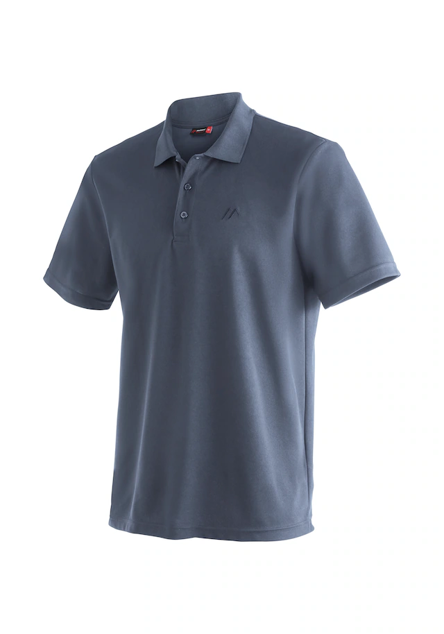 Maier Sports Poloshirt »Ulrich« Herren Polo kurzarm, leichtes Shirt, Funktionsshirt mit Kragen Reg Fit