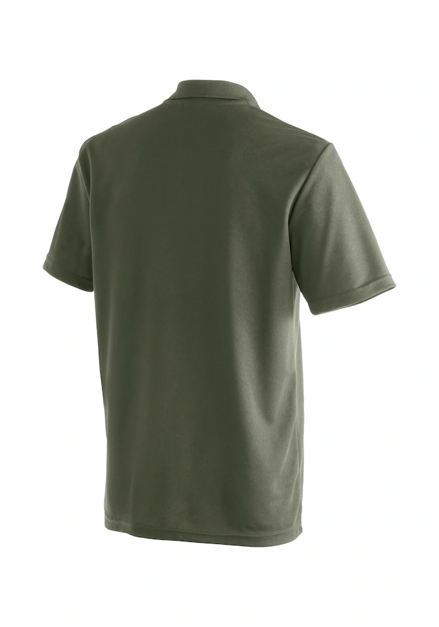 Maier Sports Poloshirt »Ulrich« Herren Polo kurzarm, leichtes Shirt, Funktionsshirt mit Kragen Reg Fit