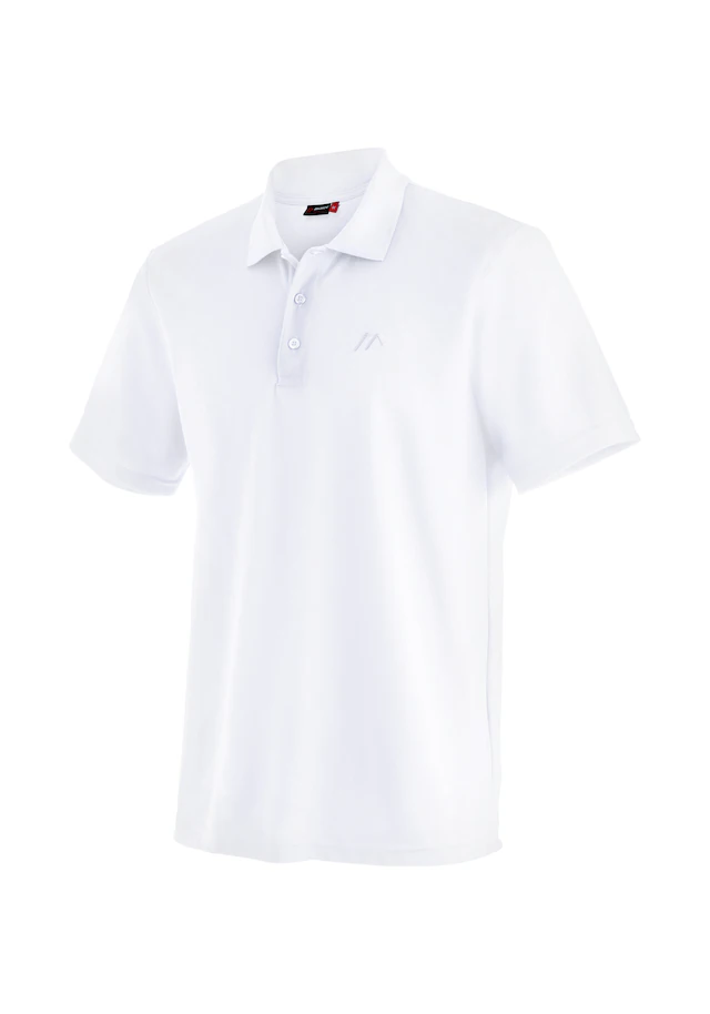 Maier Sports Poloshirt »Ulrich« Herren Polo kurzarm, leichtes Shirt, Funktionsshirt mit Kragen Reg Fit
