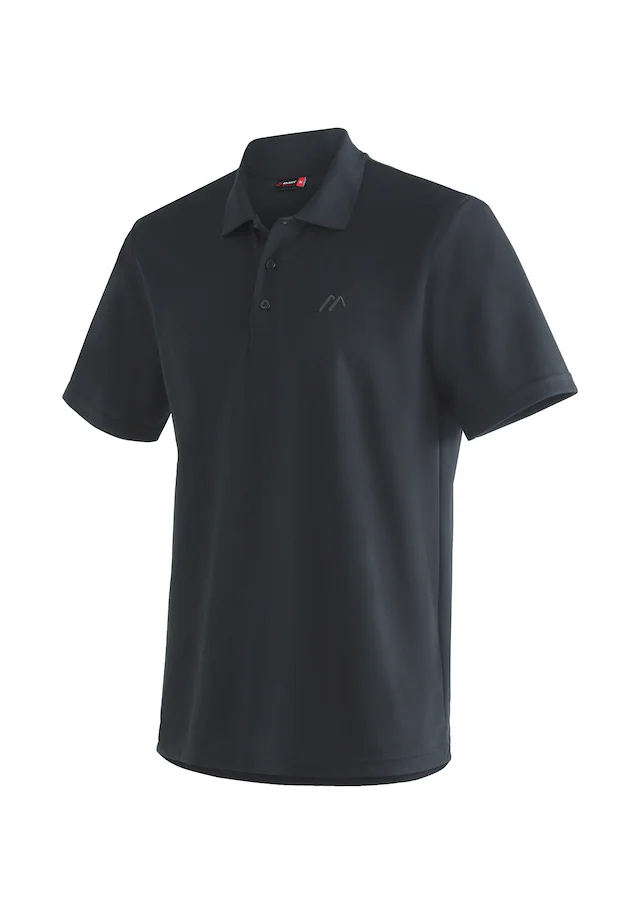Maier Sports Poloshirt »Ulrich« Herren Polo kurzarm, leichtes Shirt, Funktionsshirt mit Kragen Reg Fit