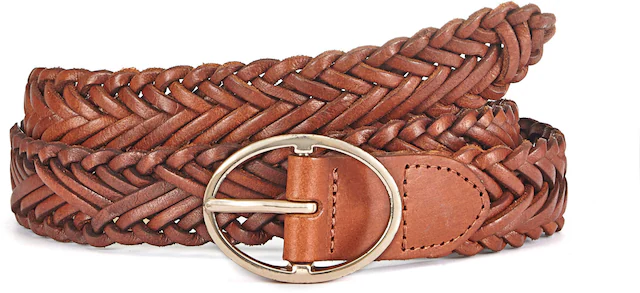 LASCANA Ledergürtel »Hüftgürtel, Flechtgürtel, Anzuggürtel, Hosengürtel, Gürtel« aus Leder im klassischen Look für Jeans & Kleider