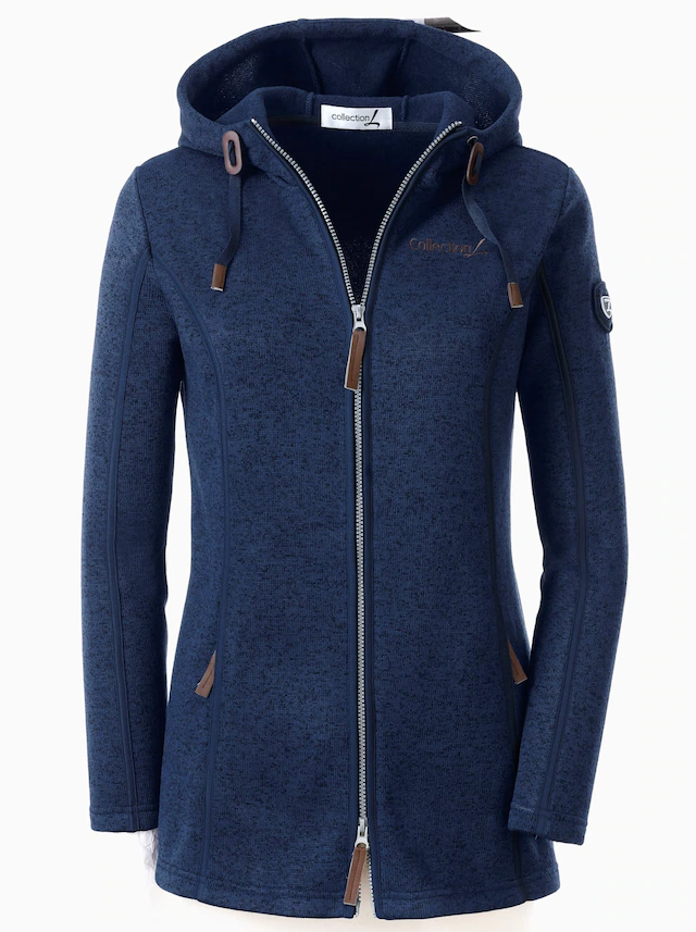 Casual Looks Kapuzenfleecejacke