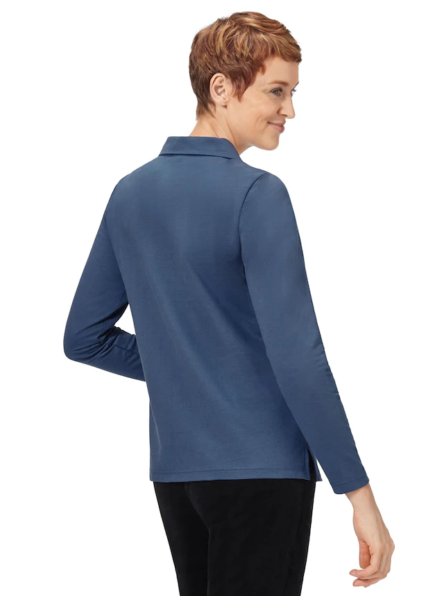 Classic Basics Langarm-Poloshirt »Winter-Shirt« 1 Stk.