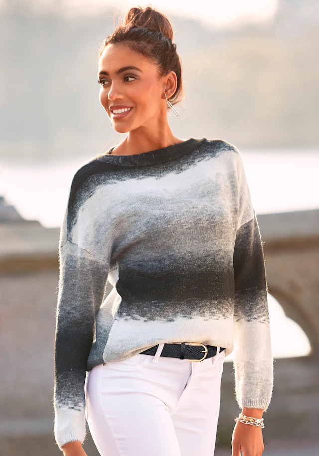 LASCANA Hüftgürtel »Hosengürtel, Gürtel, Jeansgürtel, Anzuggürtel« im modernen Metallic Animal-Look