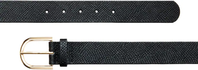 LASCANA Hüftgürtel »Hosengürtel, Gürtel, Jeansgürtel, Anzuggürtel« im modernen Metallic Animal-Look