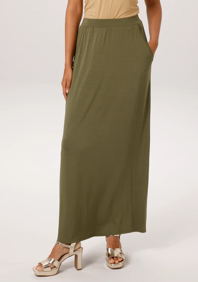 Aniston CASUAL Maxirock im Marine Look