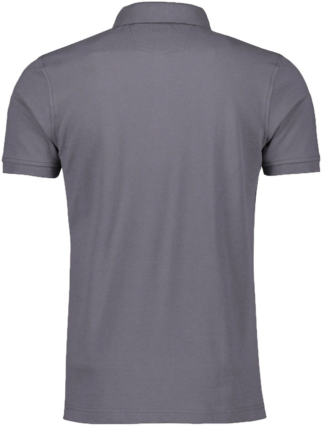 LERROS Poloshirt Sommershirt mit dezenter Stickerei auf der Brust