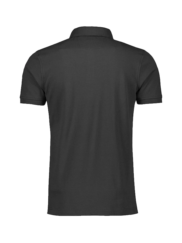 LERROS Poloshirt Sommershirt mit dezenter Stickerei auf der Brust