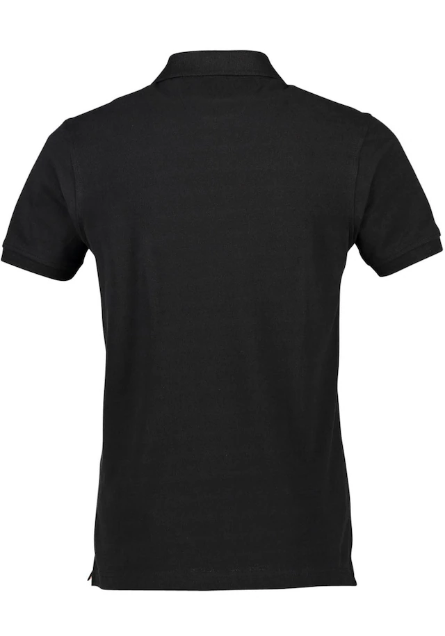 LERROS Poloshirt Sommershirt mit dezenter Stickerei auf der Brust