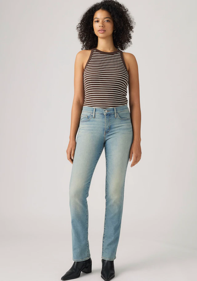 Levi's® Gerade Jeans »314 Shaping Straight« mit Stretch