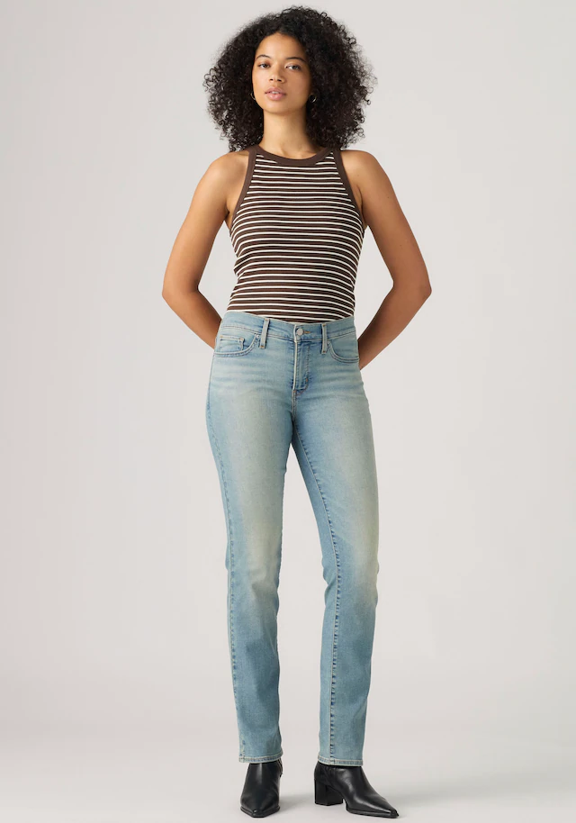 Levi's® Gerade Jeans »314 Shaping Straight« mit Stretch
