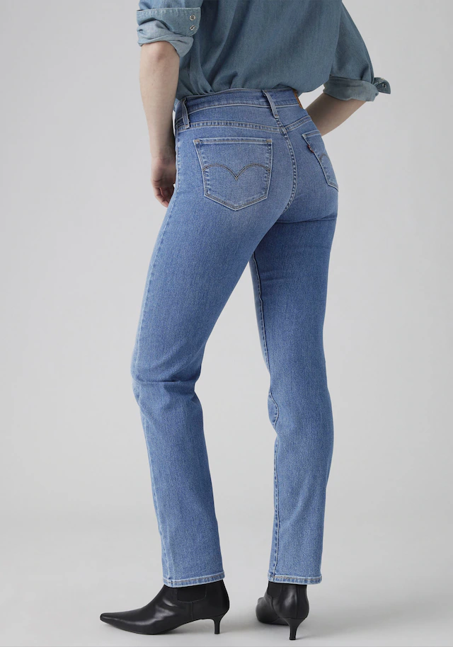 Levi's® Gerade Jeans »314 Shaping Straight« mit Stretch